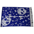 Longas e quentes xaleias jacquard pashmina